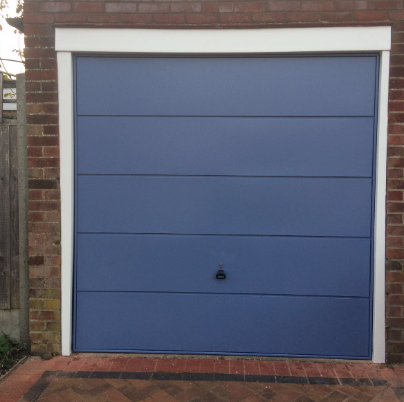 and Garador Ascot Up and Over garage door garage door supplied and installed in Amersham