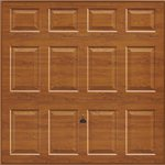 Georgian DecoGrain Steel Up & Over garage door in Buckingham