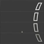 Style 104 Steel Up & Over garage door repair in Hazlemere