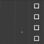 Style 201 Steel Up & Over supplied and installed in Wheathampstead