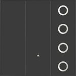 Style 202 Steel Up & Over garage door replacement in Welwyn Garden City